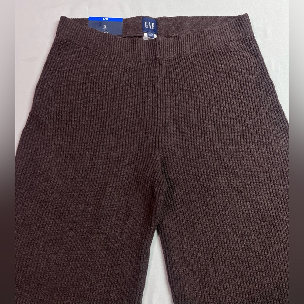 Gap CashSoft Shaker-Stitch Sweater Pants NWT - Picture 4 of 5